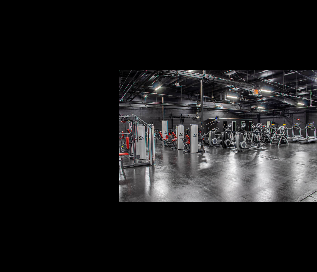 Gym floor wide angle