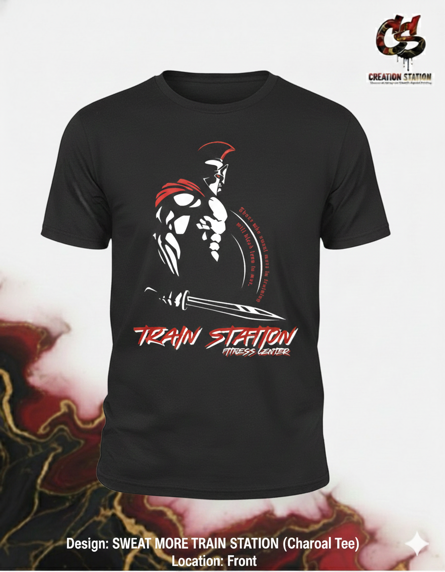 Sweat More Spartan Tee